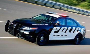 Defensive Driving and EVOC Police Training - police car on road